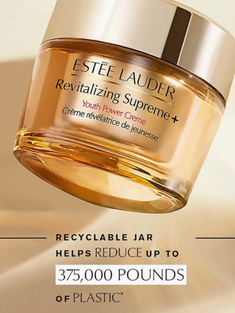 Estee Lauder Revitalizing Supreme+ in Champagne Gold and Amber - Picture 3 of 5